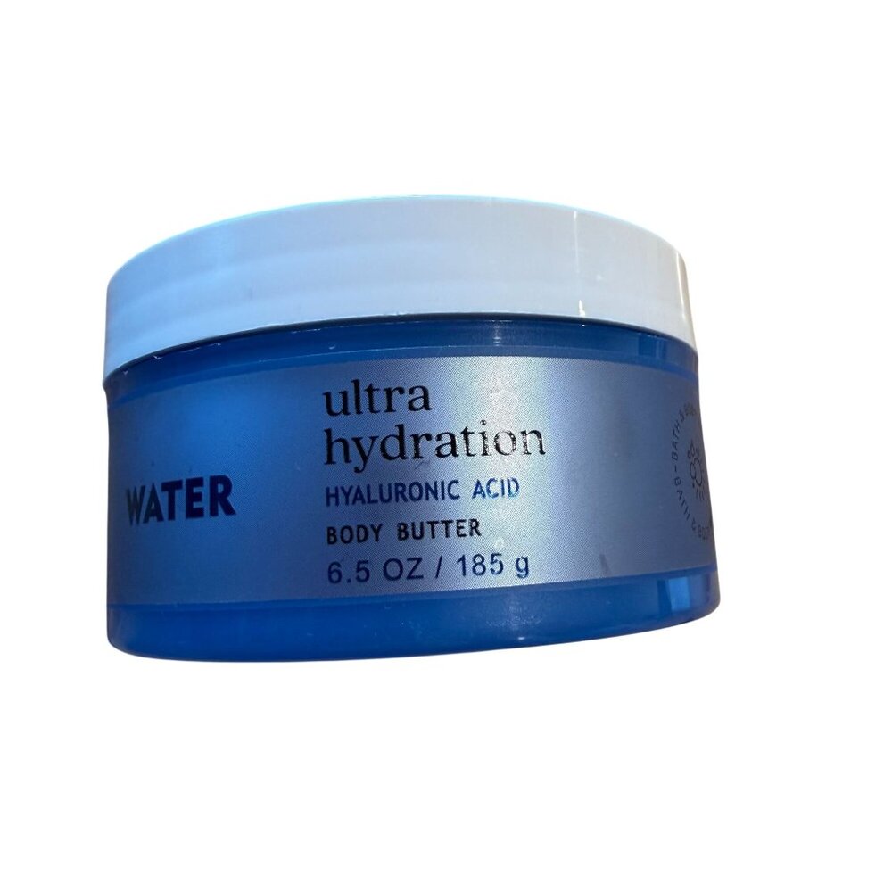 Water Ultra Hydration Hyaluronic Acid Body Butter 6.5Oz NEW Bath Body Works